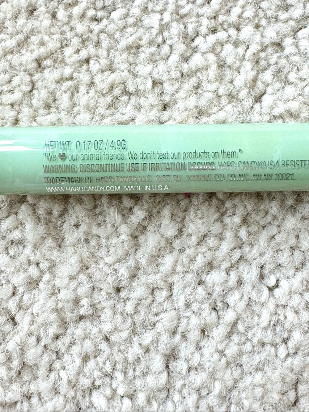Hard Candy Color Correct Expert Creme Cream - Green - Corrects Red/Redness